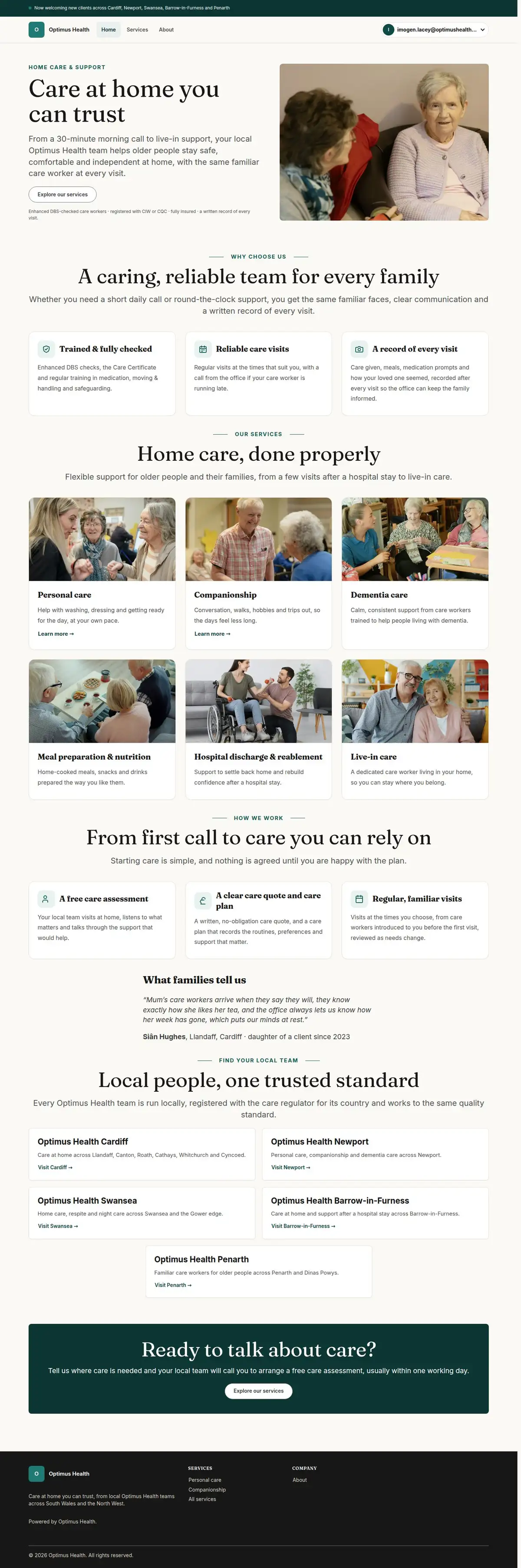 Care at home you can trust