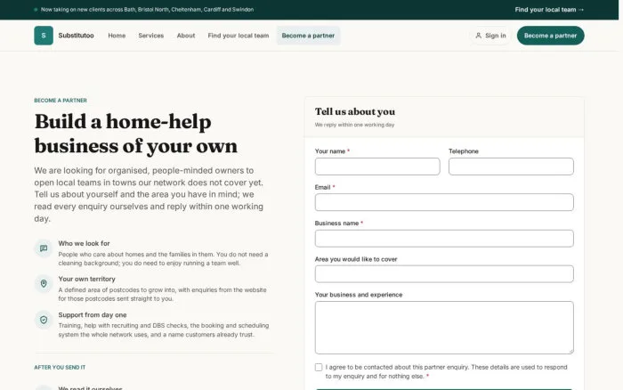 Build a home-help business of your own
