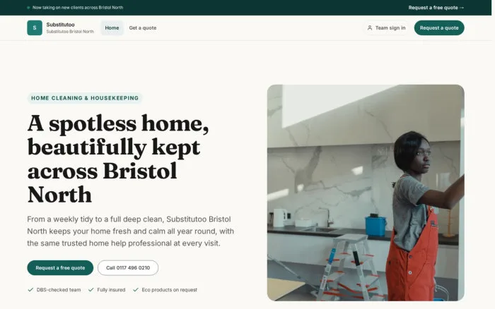 A spotless home, beautifully kept across Bristol North