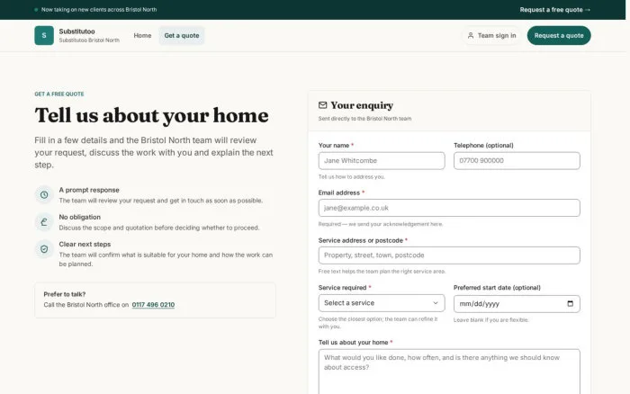Tell us about your home