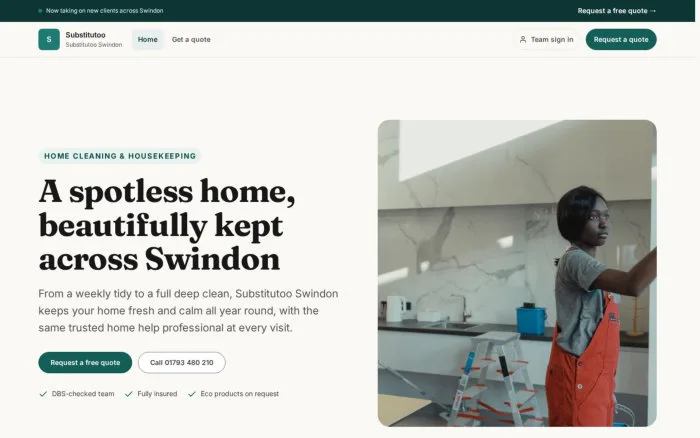 A spotless home, beautifully kept across Swindon