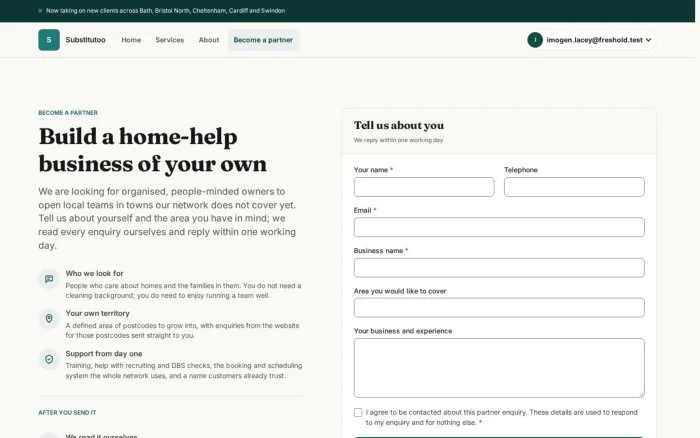 Build a home-help business of your own