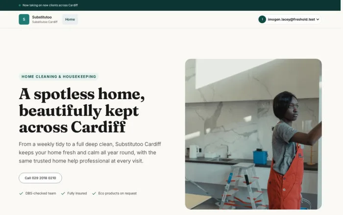 A spotless home, beautifully kept across Cardiff