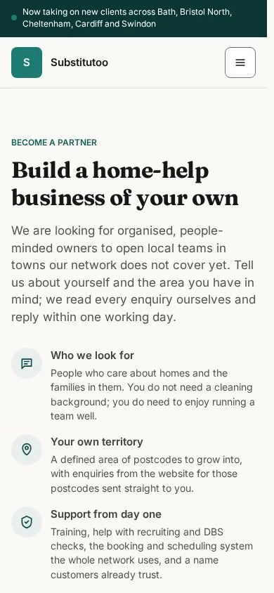 Build a home-help business of your own