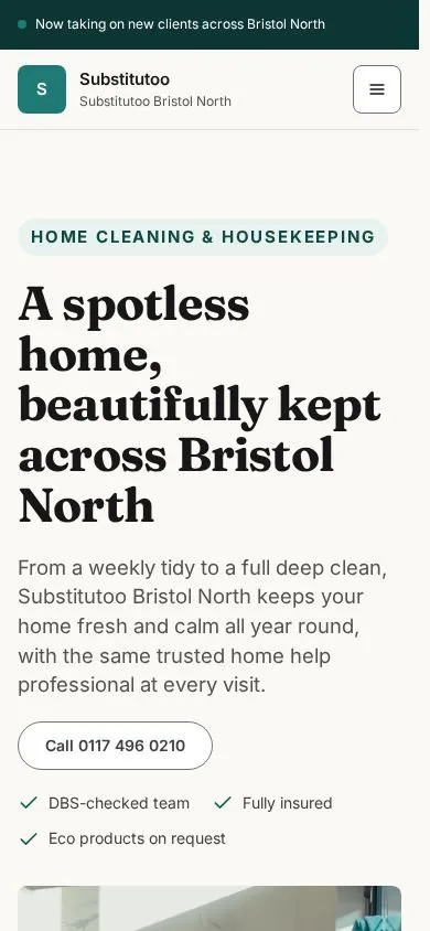 A spotless home, beautifully kept across Bristol North