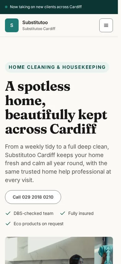 A spotless home, beautifully kept across Cardiff
