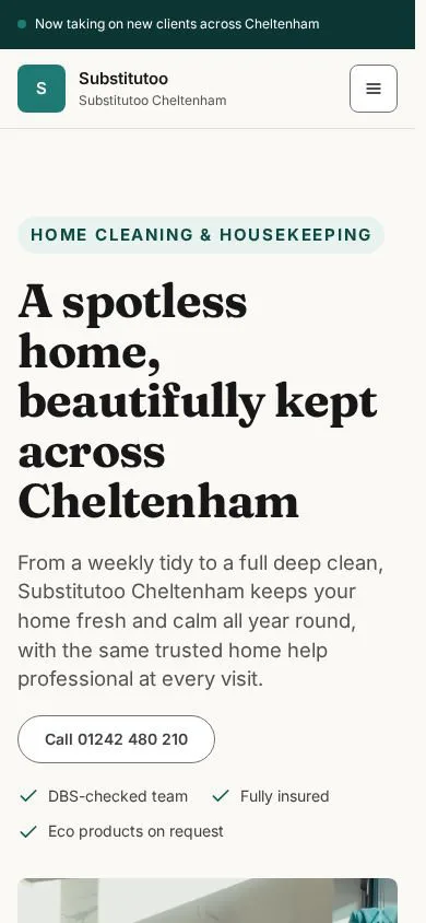 A spotless home, beautifully kept across Cheltenham