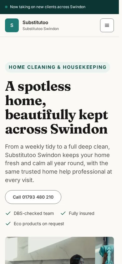 A spotless home, beautifully kept across Swindon