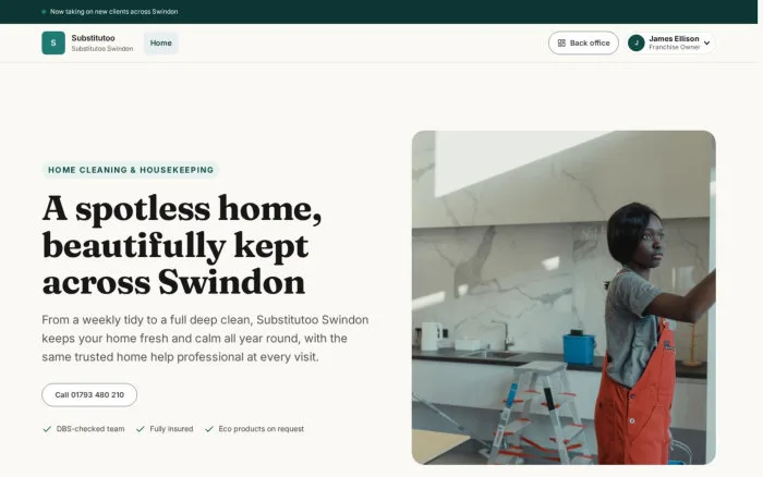 A spotless home, beautifully kept across Swindon