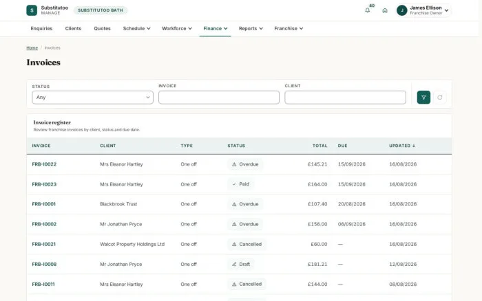 Invoices