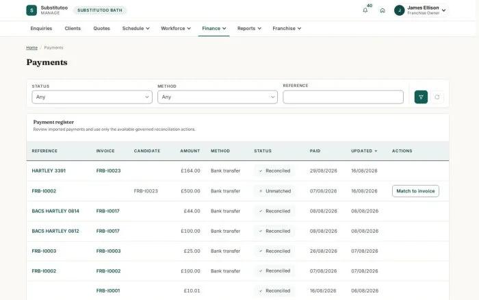 Payments