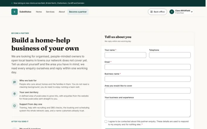 Build a home-help business of your own