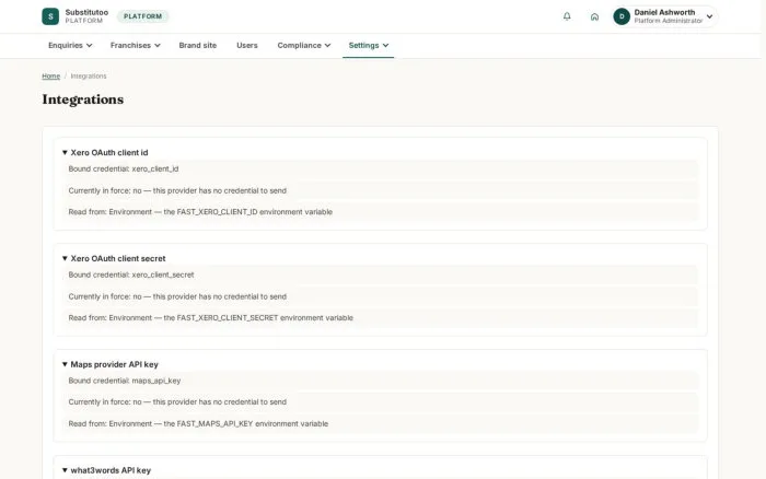 Integrations