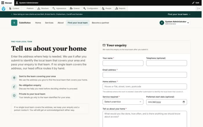 Tell us about your home