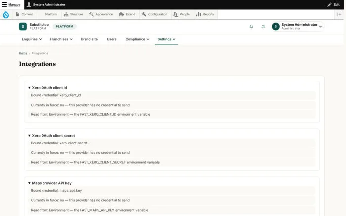 Integrations