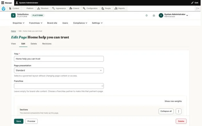 Edit Page Home help you can trust