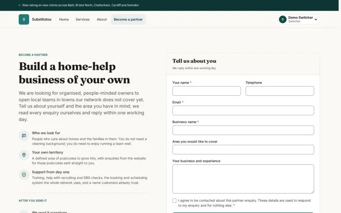 Build a home-help business of your own
