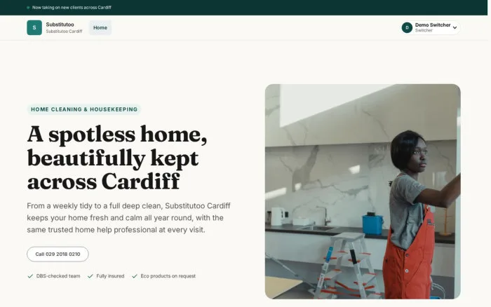 A spotless home, beautifully kept across Cardiff