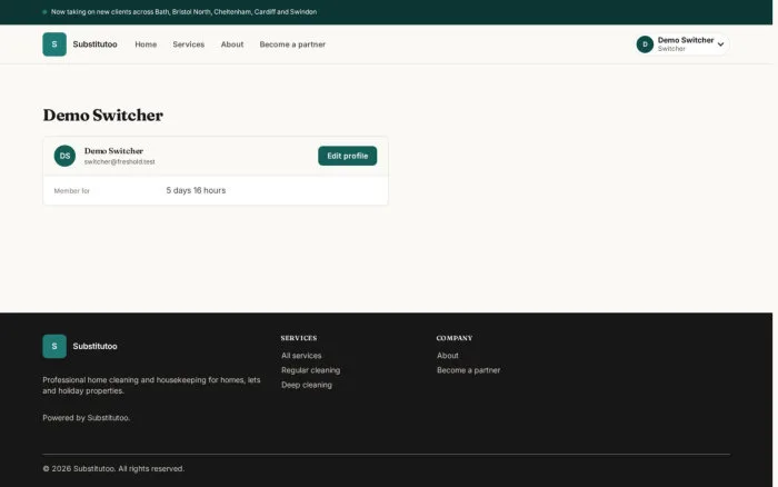 Demo Switcher